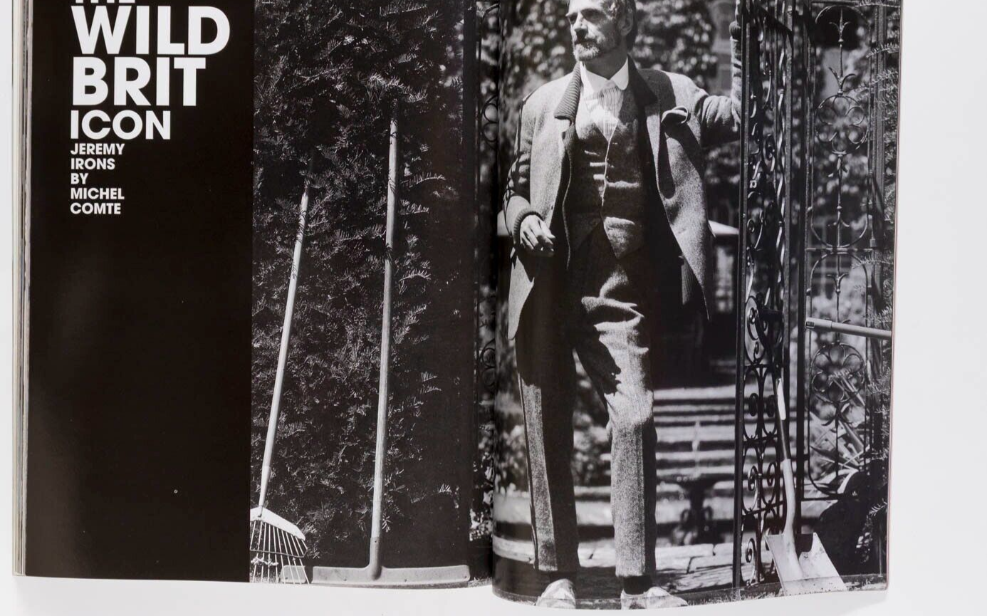 Adrien Brody JEFF AQUILON Jeremy Irons L'UOMO VOGUE October 2006 Bruce Weber