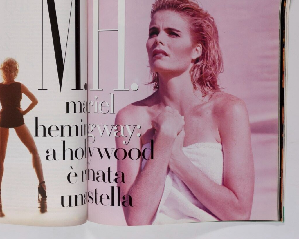Patti Hansen MARIEL HEMINGWAY Helena Christensen CHARLOTTE RAMPLING Vogue Italia