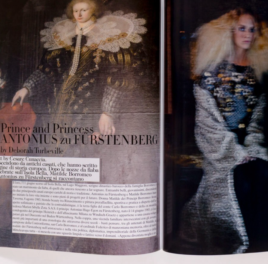 Frida Gustavsson DEBORAH TURBEVILLE Tim Walker VOGUE ITALIA Sept 2011 ROVERSI
