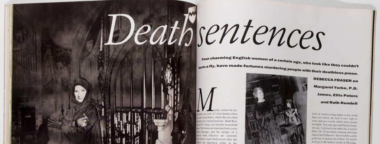Thierry Mugler OZ MAGAZINE Ruth Rendell TATLER June 1988 David Hockney PICASSO