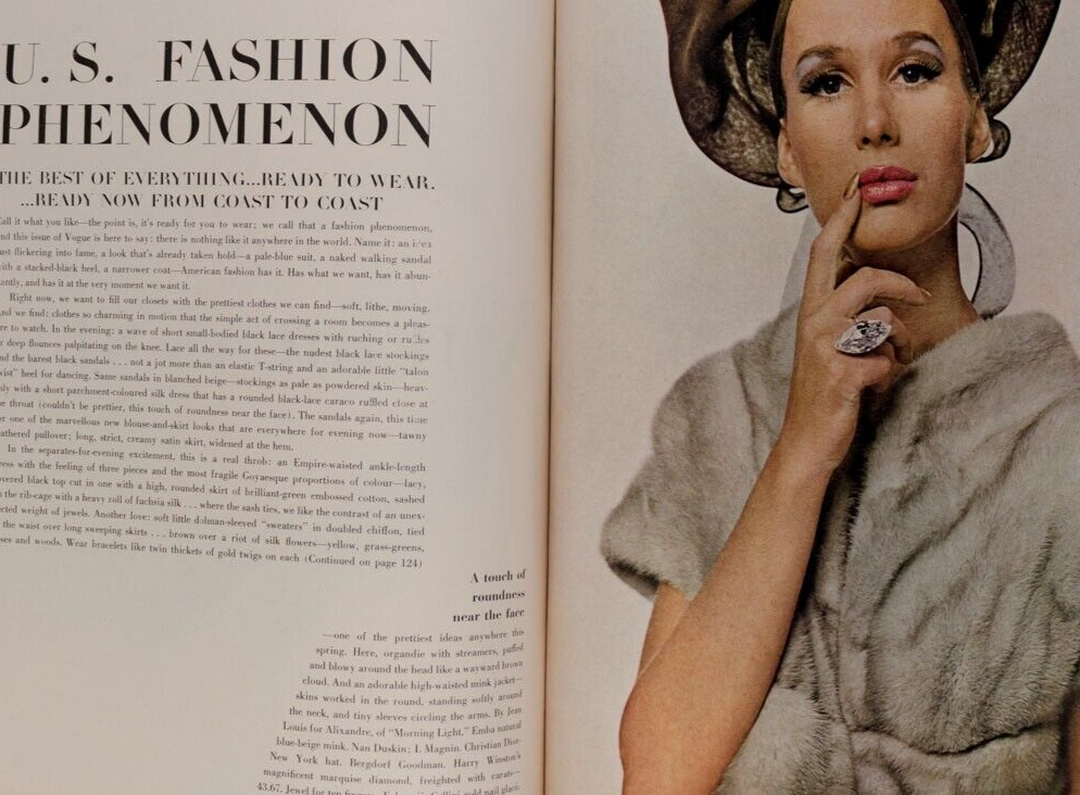 Wilhelmina Cooper TANIA MALLETT Suzy Parker CHANEL Peter Beard BERT STERN Vogue