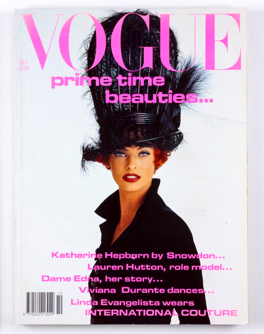 Linda Evangelista TATJANA PATITZ Yasmeen Ghauri VOGUE October 1991 Givenchy DIOR