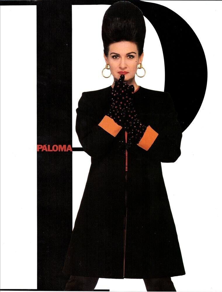 Yasmin Le Bon CHRISTY TURLINGTON Lucie de la Falaise PALOMA PICASSO Vogue Italia