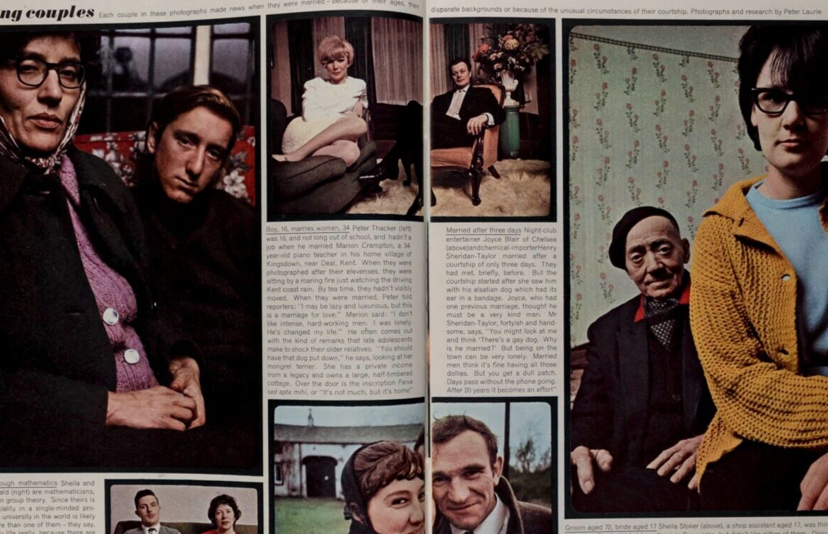 EVE ARNOLD cover & photo's ALAN ALDRIDGE Peter Laurie THE SUNDAY TIMES MAGAZINE