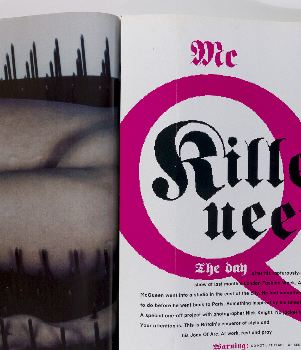 ALEXANDER MCQUEEN Herzigova ELAINE CONSTANTINE Wong Kar Wai SID VICIOUS The Face