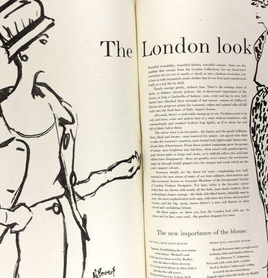 Norman Parkinson RENE BOUCHE Marc Chagall INGRID BERGMAN Gruau VOGUE magazine UK