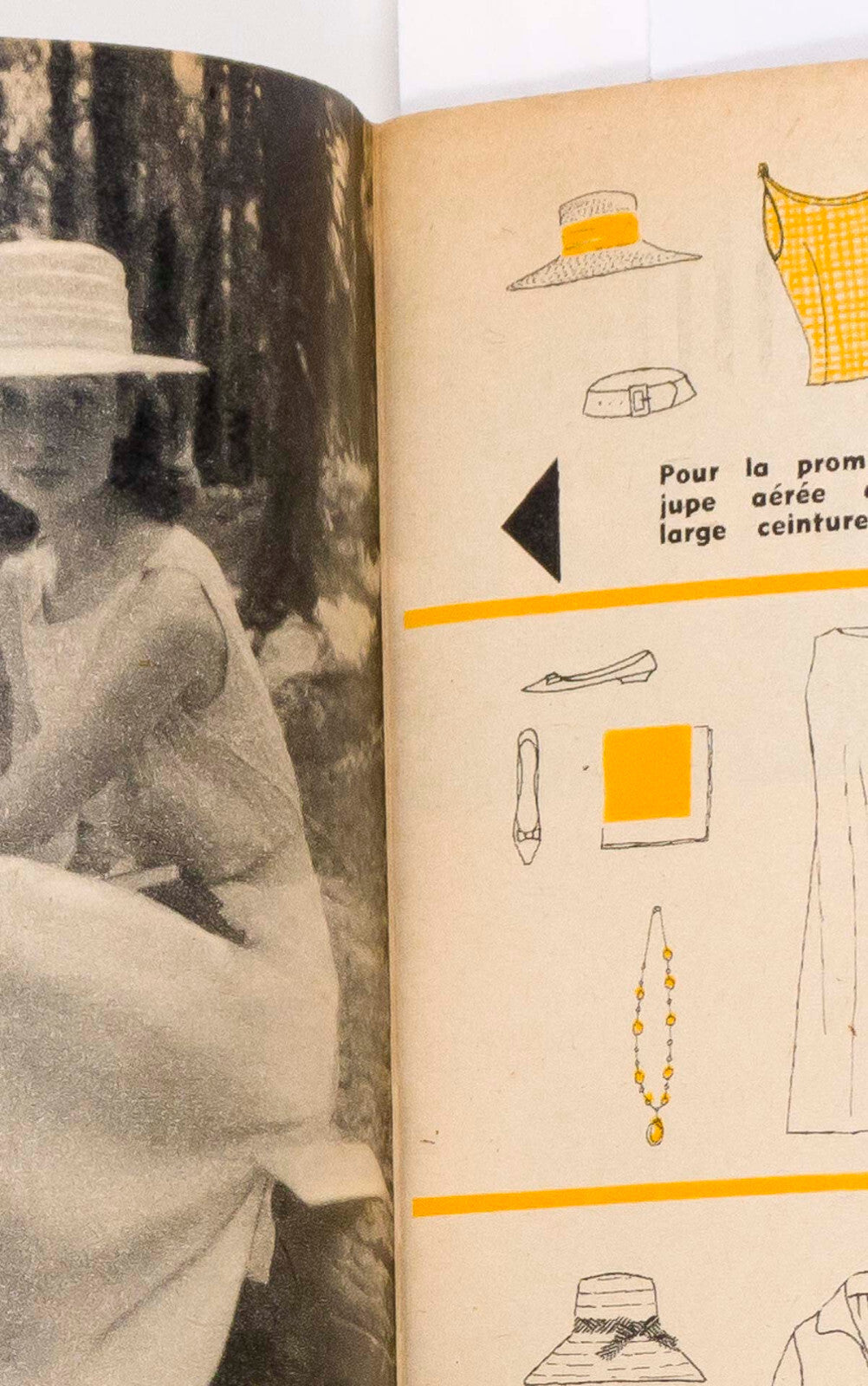 Audrey Hepburn CHANEL PATTERN Yves Saint Laurent BERNARD BUFFET Fr Elle magazine