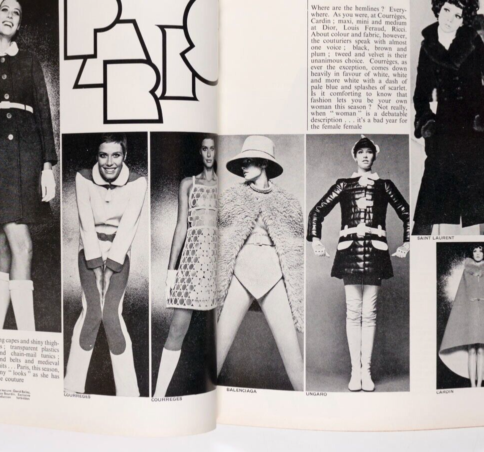 Diana Rigg CATHEE DAMEN Nadia Nerina CHAIM TOPOL Grima WOMAN'S JOURNAL magazine