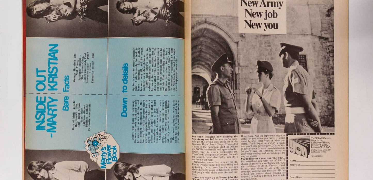 Marty Kristian SLADE Donny ALAN Osmond MIRABELLE magazine May 1973 LYNSEY PAUL