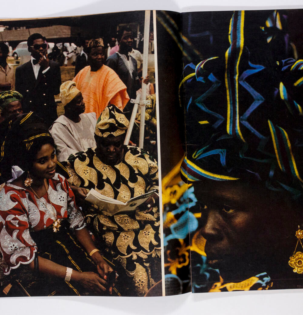 Bruno Barbey NIGERIA Guinness ad SYLVIA KRISTEL Eva Sereny SUNDAY TIMES MAGAZINE