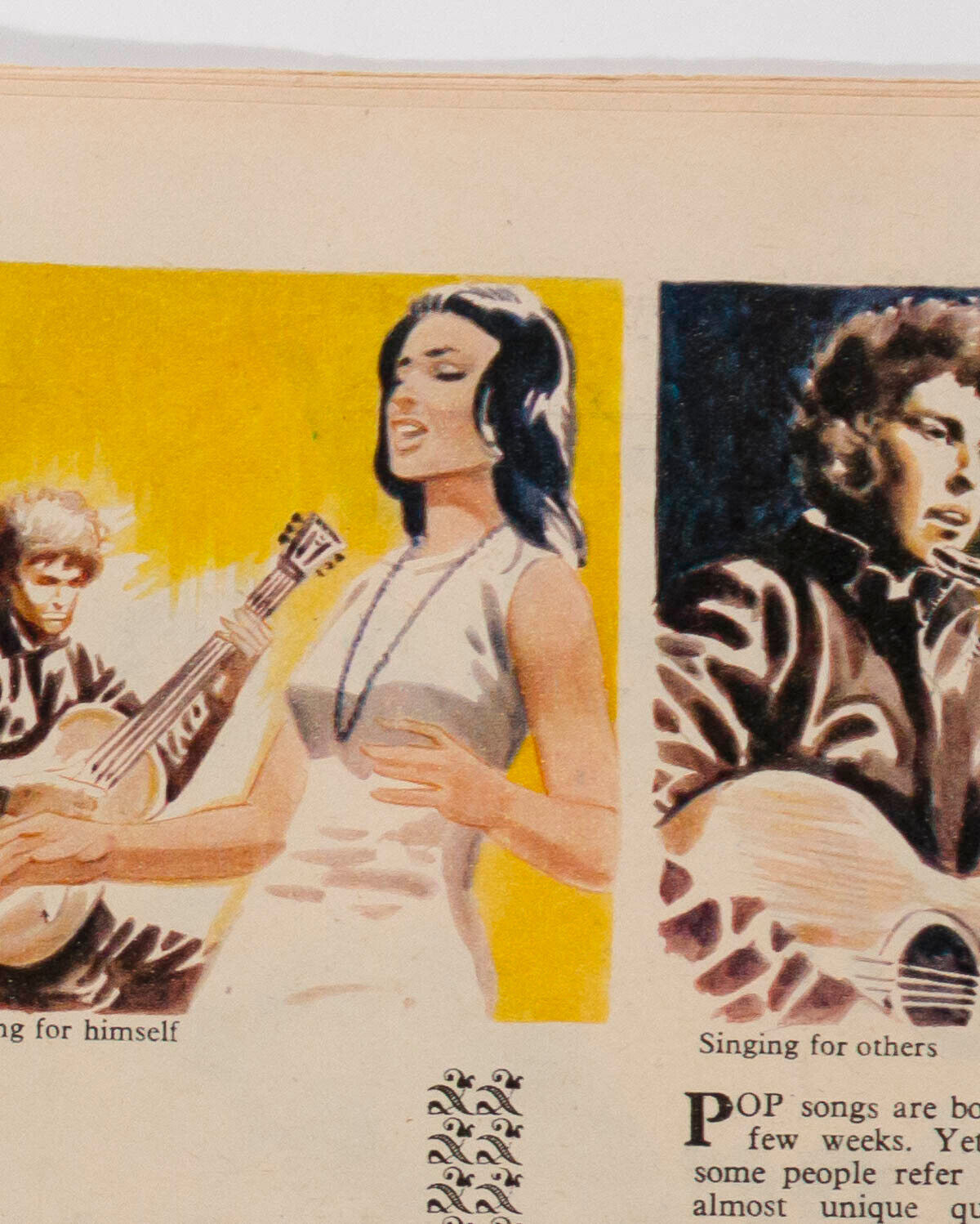 BOB DYLAN Donovan YOGA Mia Farrow GO GIRL 60s music magazine MOD London fashion