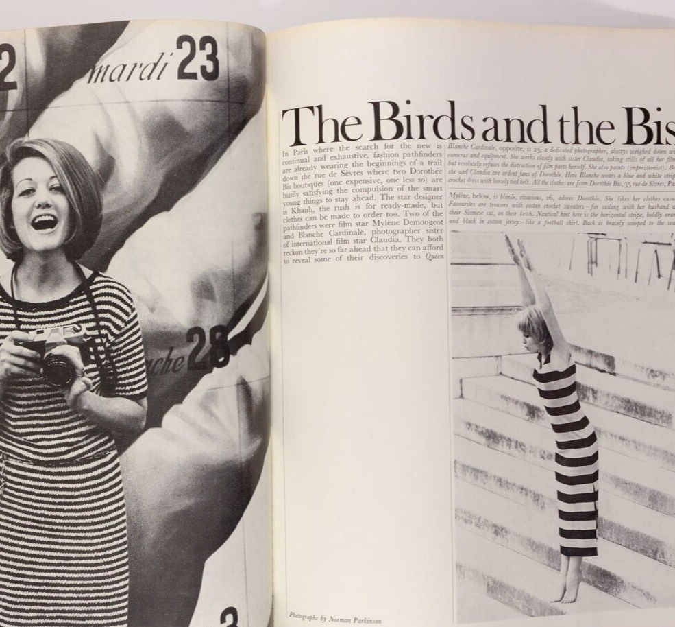 CECIL BEATON Norman Parkinson MYLENE DEMONGEOT Queen magazine SANDRA PAUL Duffy