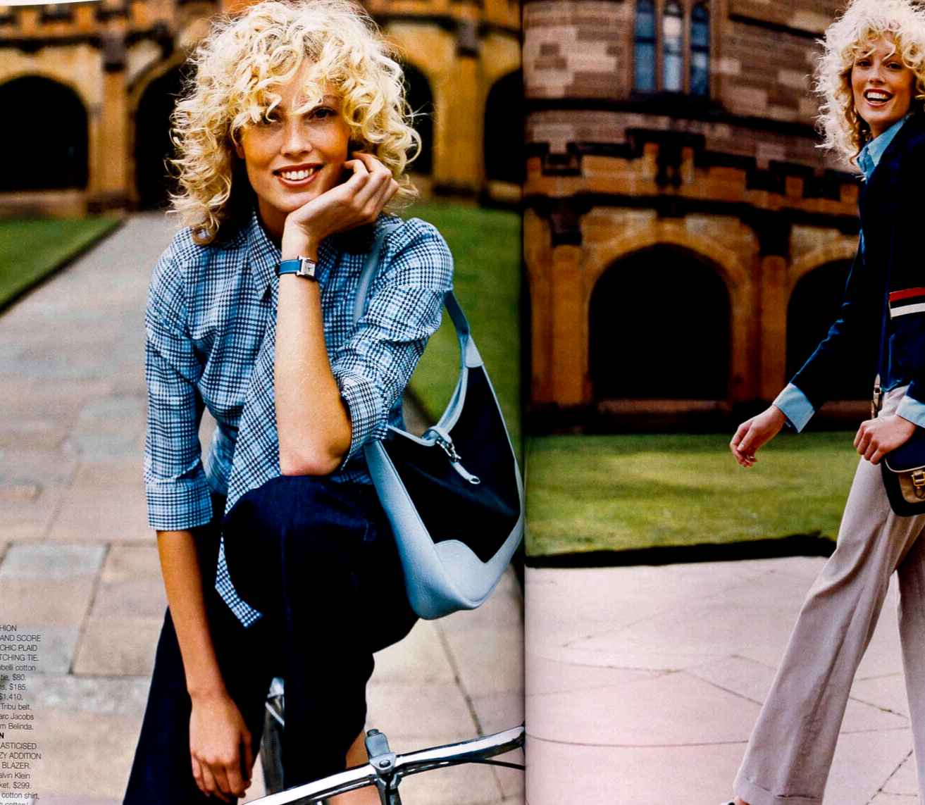 SARAH JESSICA PARKER Sophie Monk DELPHINE BAFORT Vogue Australia 2002 April FEB