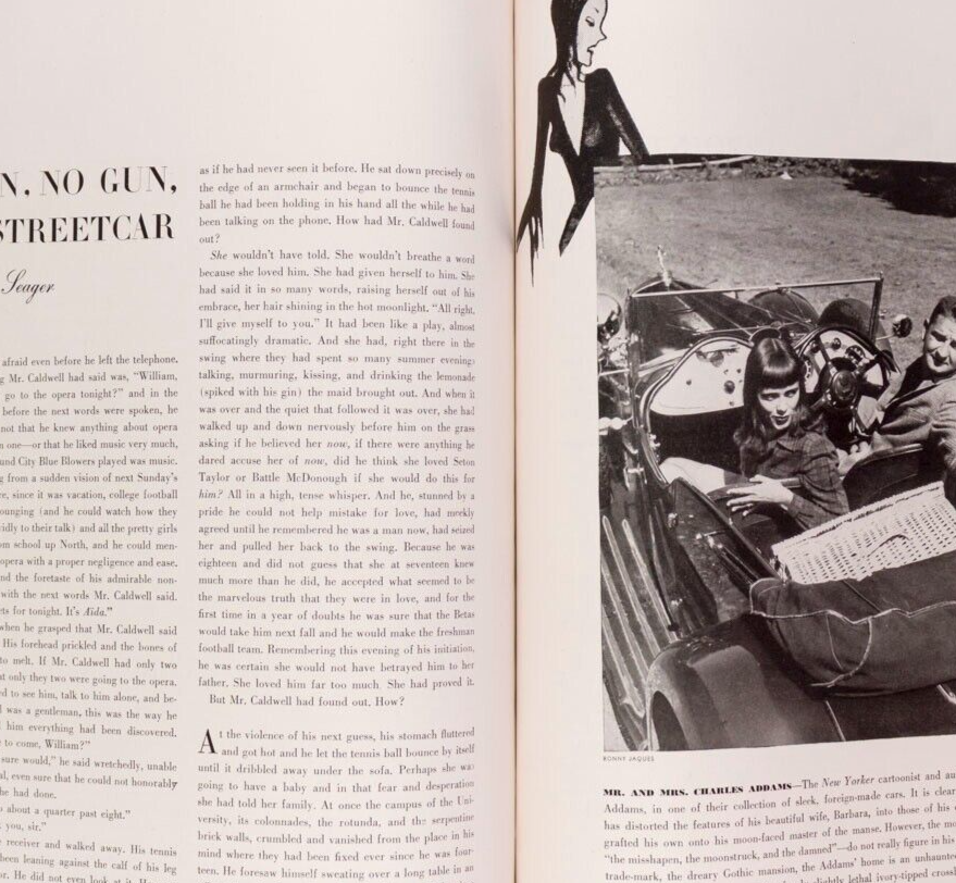 AVEDON Charles Addams BALENCIAGA Harpers March 1948 Vertes FLW Virginia Woolf