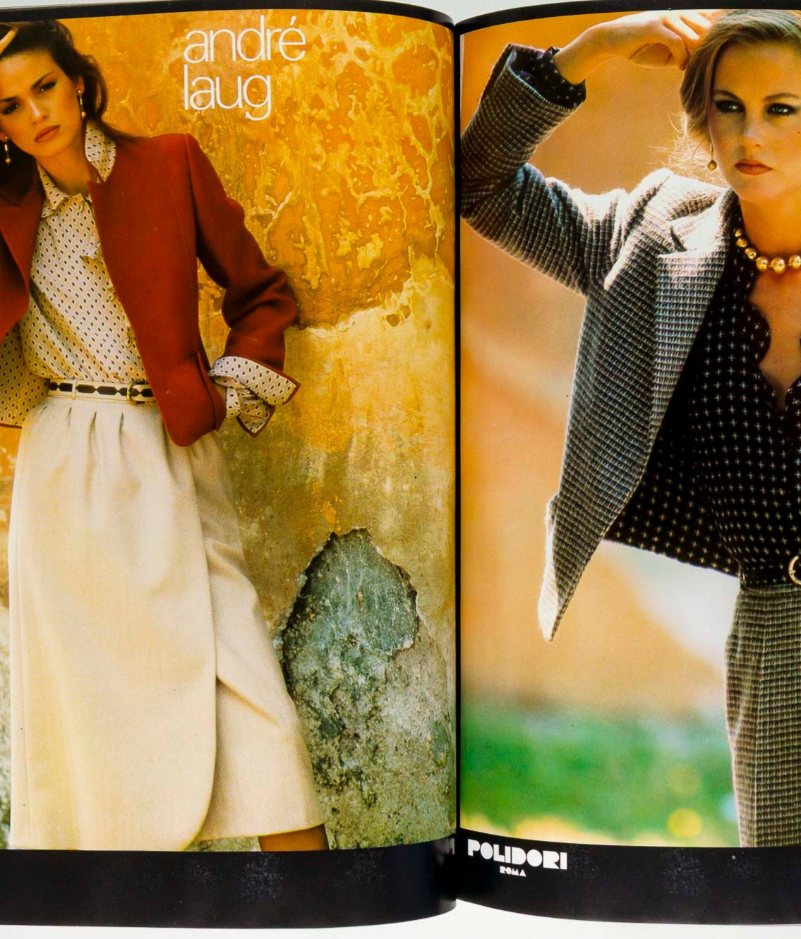 Michelle Stevens GIA CARANGI Alta Moda HARPER'S BAZAAR ITALIA September 1978 vtg