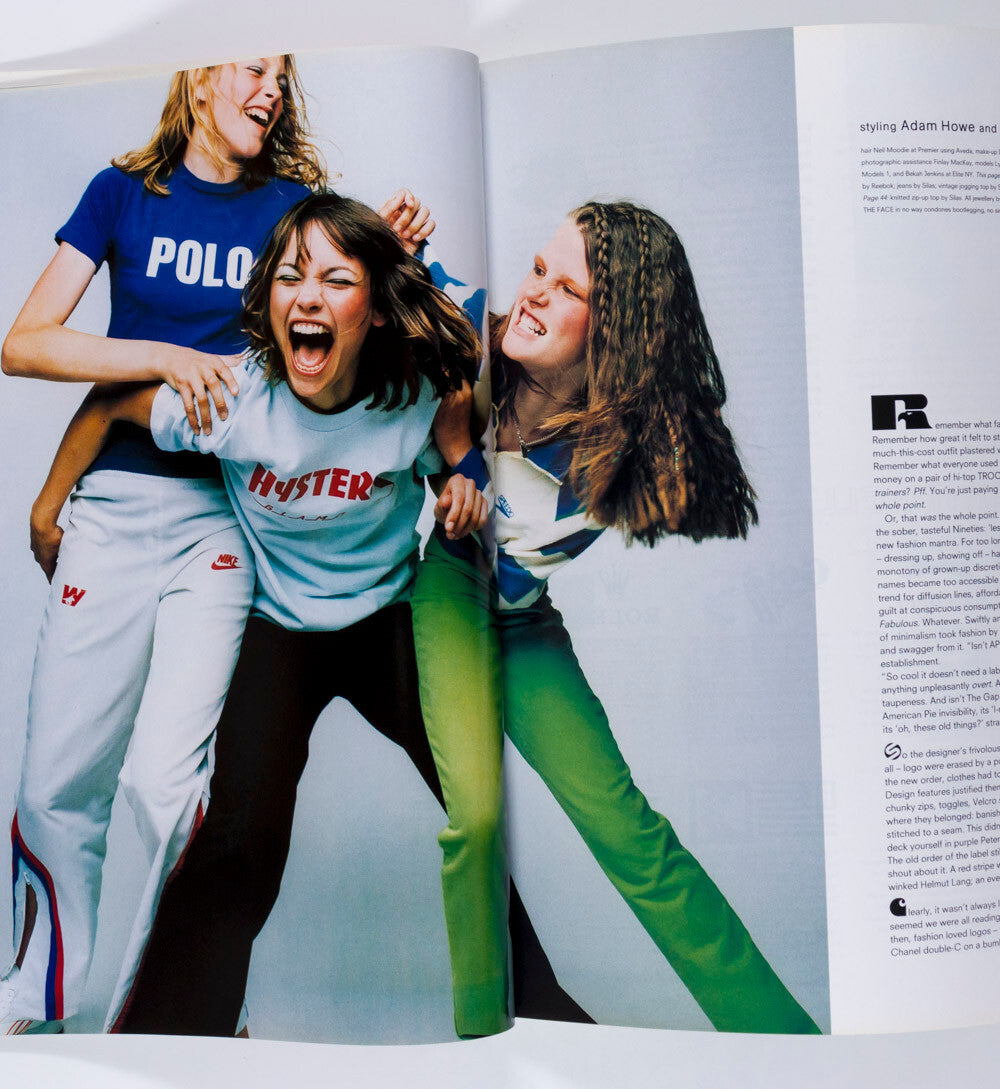 Stussy HYSTERIC GLAMOUR Hermes ELAINE CONSTANTINE Gisele THE FACE magazine 1999