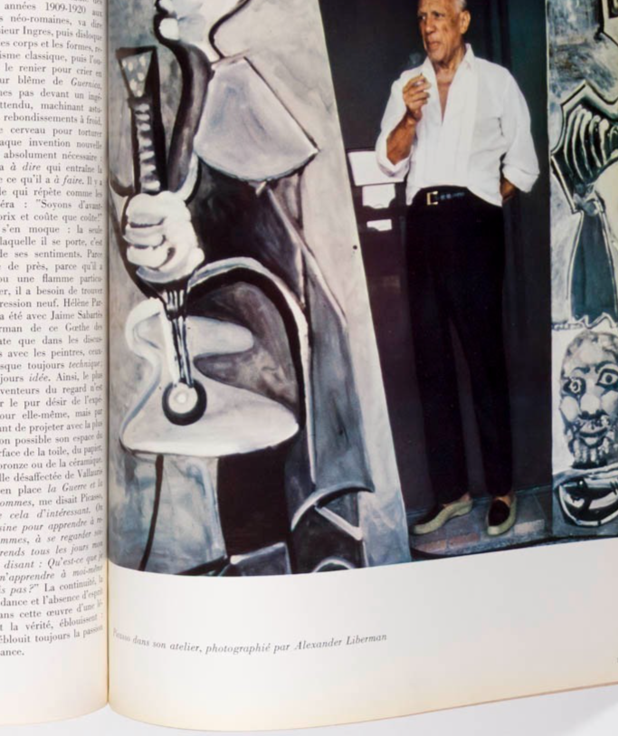 Rolex GUY BOURDIN Anouk Aimee PICASSO Paris Vogue 1966 November BALENCIAGA Knapp