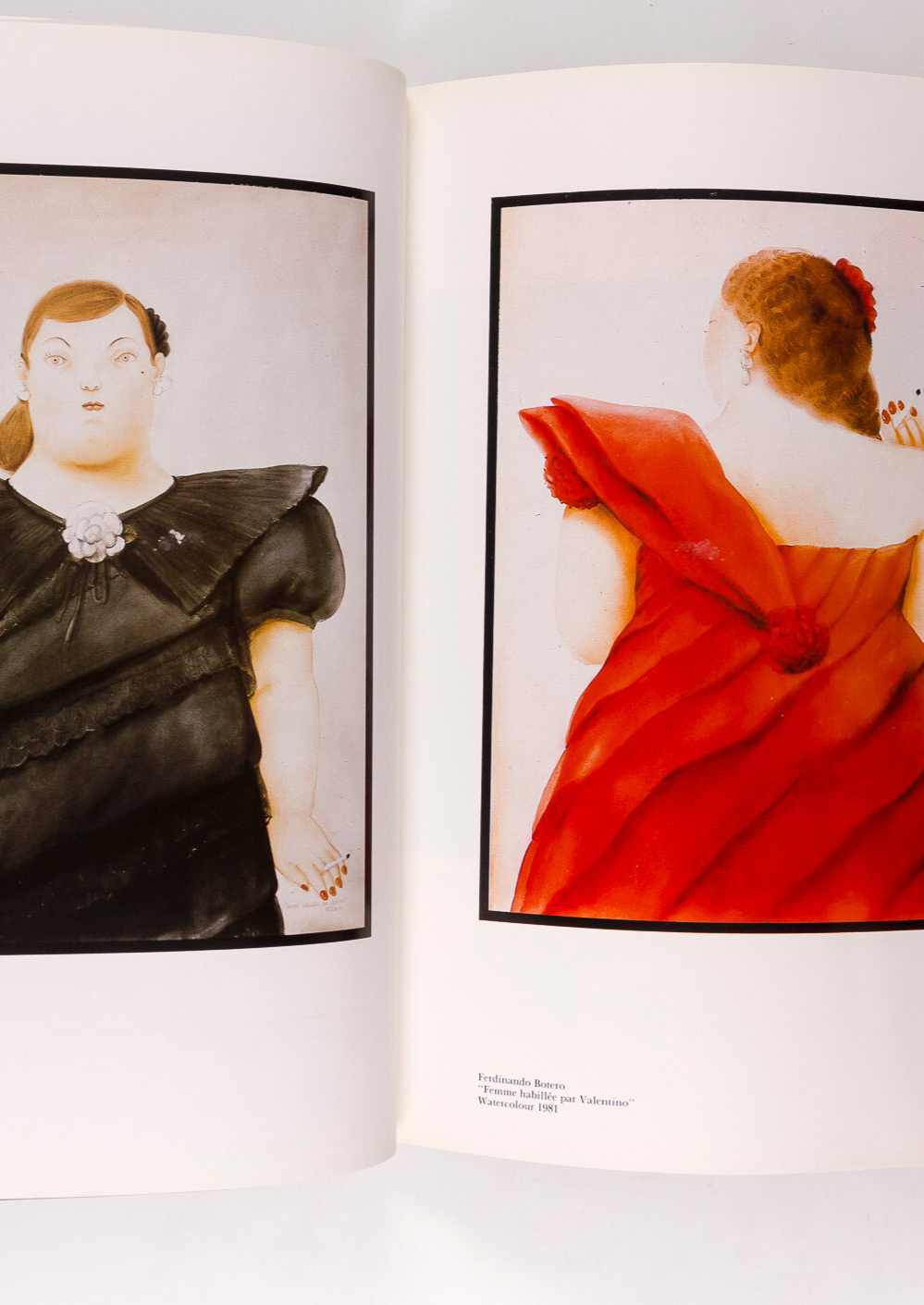 The Best Of VALENTINO book 1982 Antonio Lopez COUTURE Botero VOGUE vtg CATALOGUE