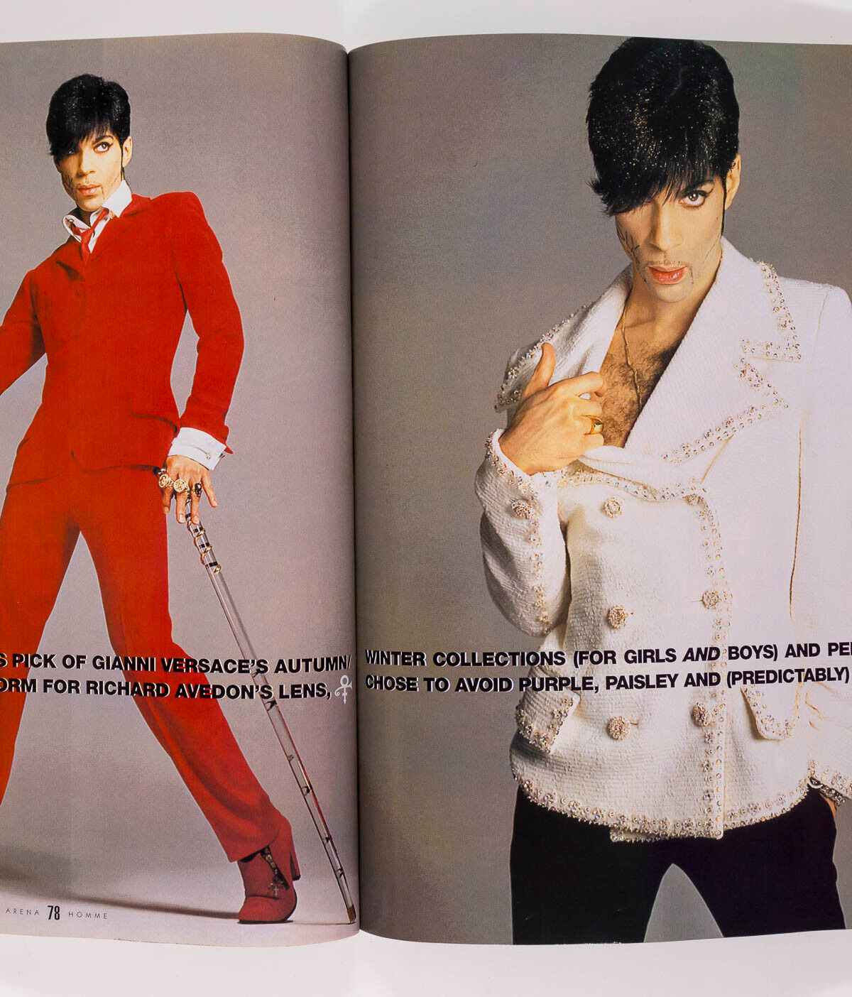 David James LACHAPELLE Mark Vanderloo KYLIE BAX Stephen Shore PRINCE Arena Homme