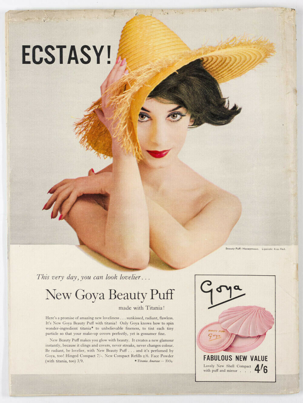 AUDREY HEPBURN Betty Leslie JACKIE RAE Goya BASIL DAVIS Woman & Beauty magazine