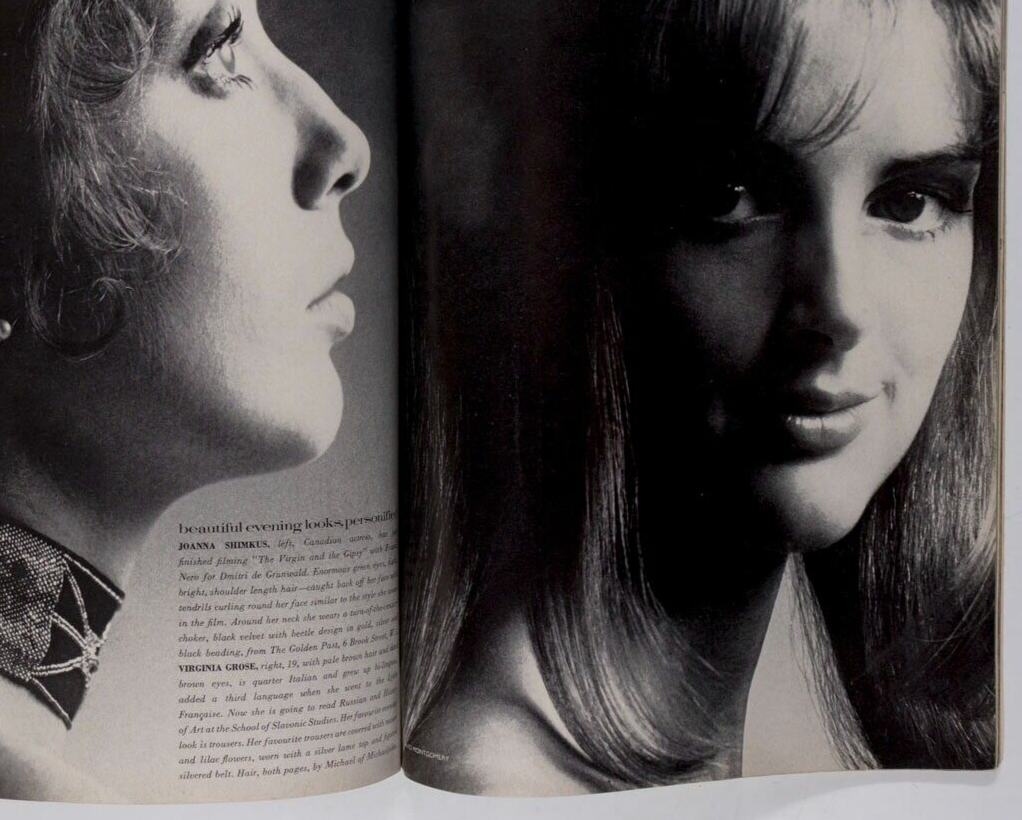 Maudie James GUY BOURDIN Louise Despointes JOANNA SHIMKUS Jane Birkin YSL Vogue