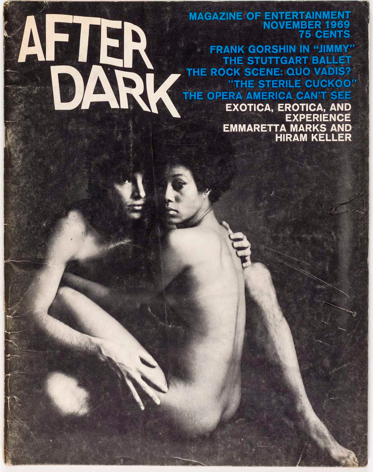 TOM WESSELMANN Hair LIZA MINELLI After Dark magazine Nov 1969 Emmaretta Marks US