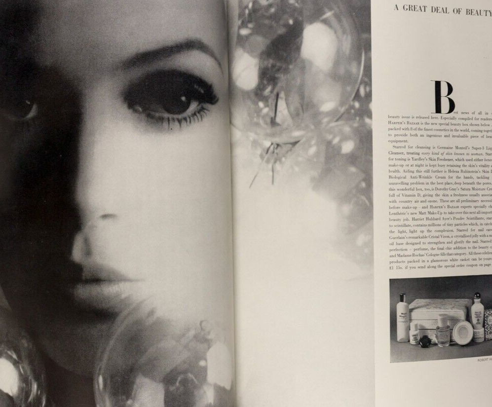 Jill Kennington FONTEYN Antoinette Sibley PRINCESS AGA KHAN Harpers UK July 1965