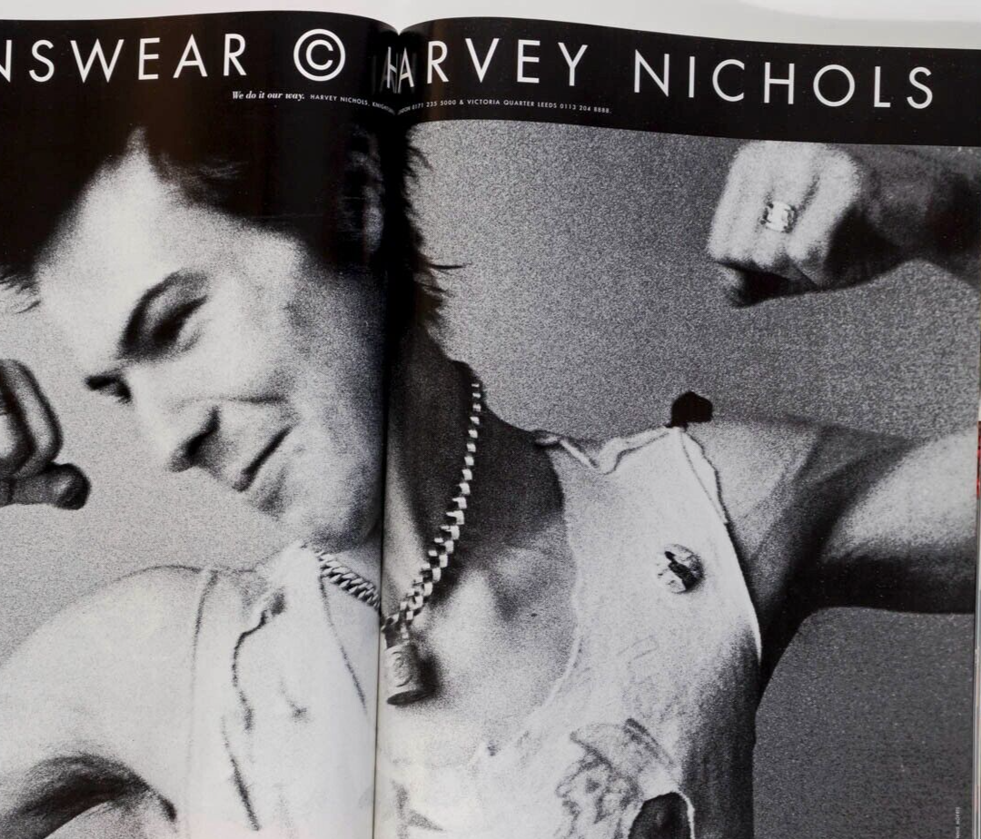 ALEXANDER MCQUEEN Herzigova ELAINE CONSTANTINE Wong Kar Wai SID VICIOUS The Face