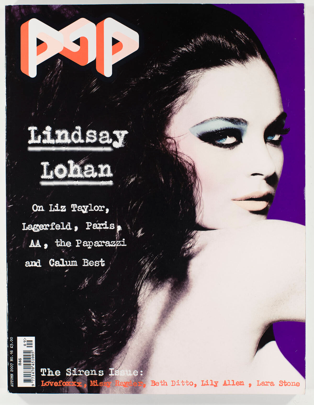 Sheila Marquez YOKO ONO Chanel Iman CSS Steven Klein THE GOSSIP Pop magazine UK