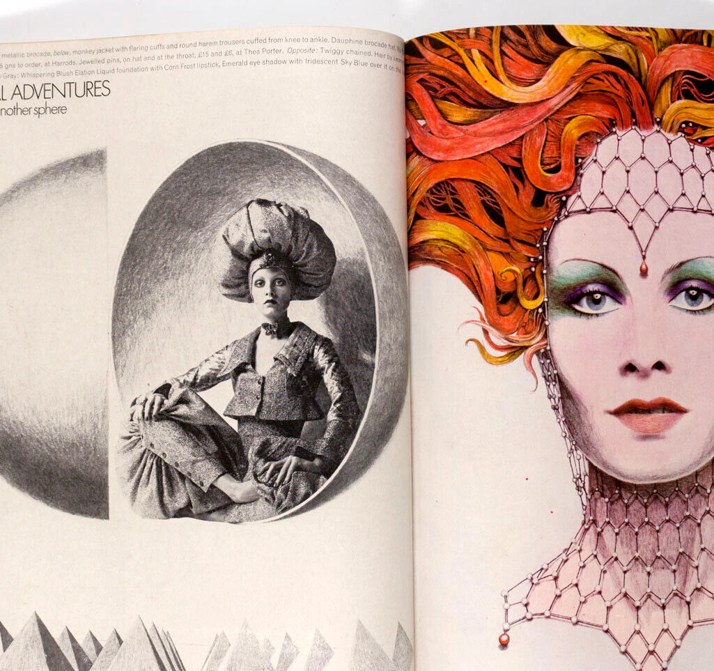 Maudie James PATTIE BOYD Ingrid Boulting TWIGGY Moyra Swan MARISA BERENSON Vogue