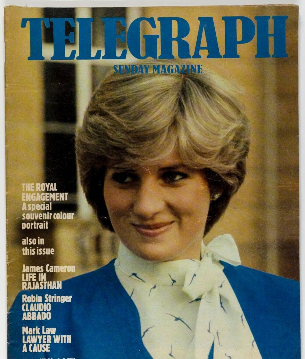 Princess Diana MICHAEL EDDOWES Raghubir Singh CLAUDIO ABBADO TELEGRAPH magazine