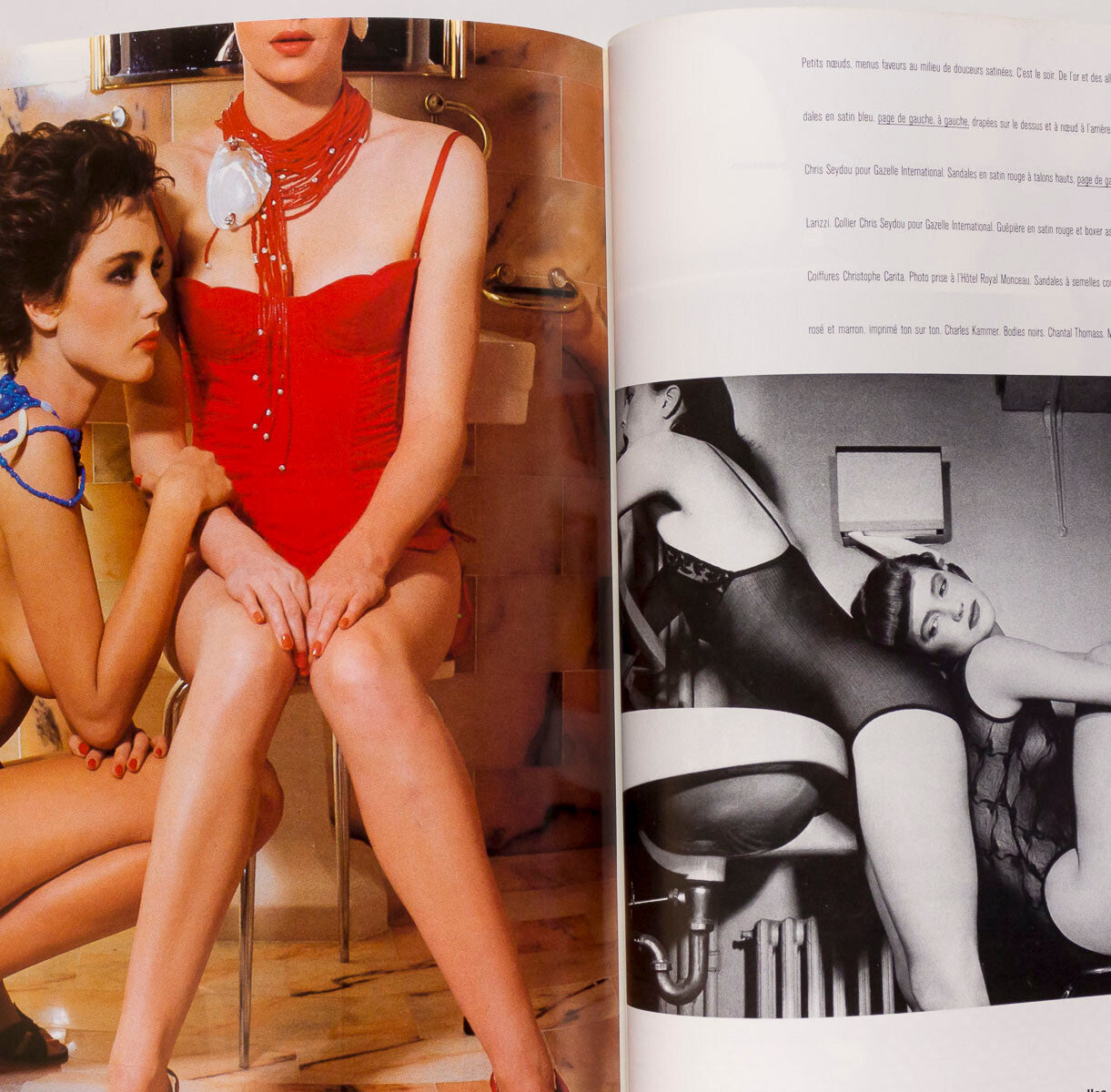 Renata Vackova GUY BOURDIN Sontag SIGOURNEY WEAVER Paris Vogue 1985 Picasso RTW