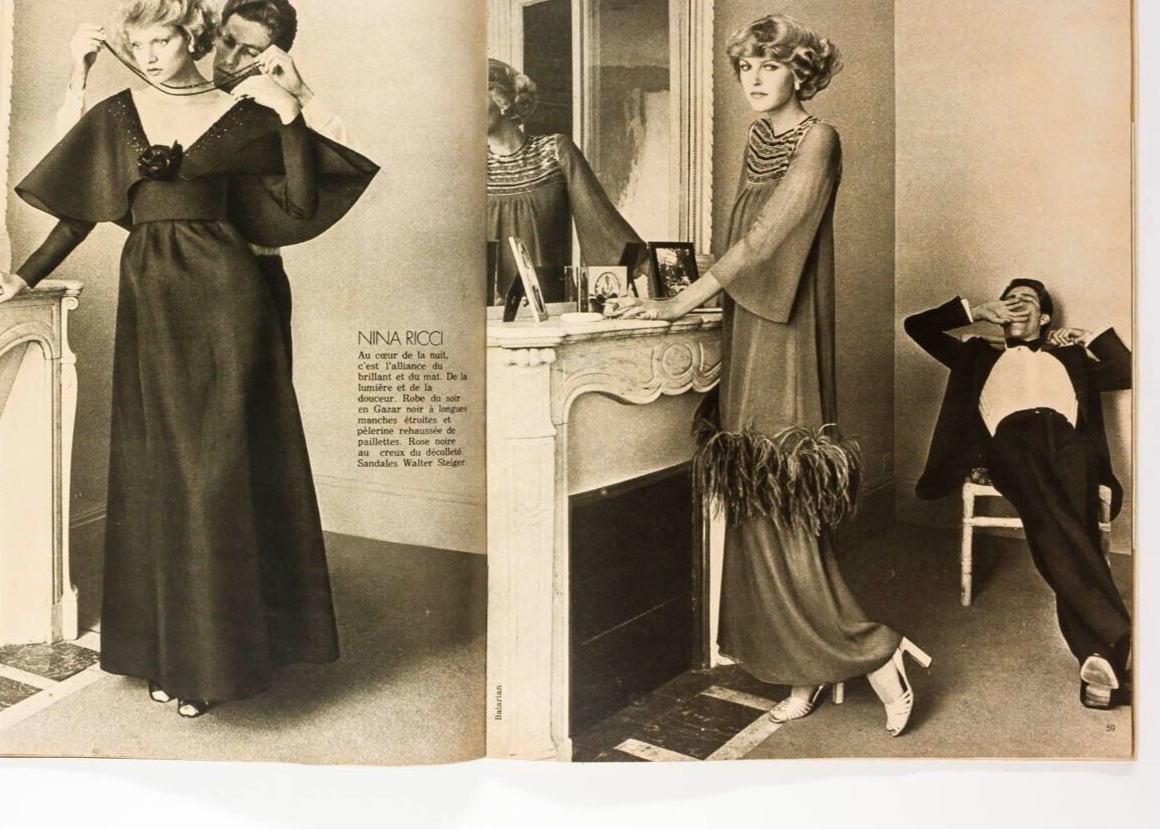 OLIVIERO TOSCANI Elle magazine FRANCE Sep 1975 Courreges DEPARDIEU Knapp PICASSO