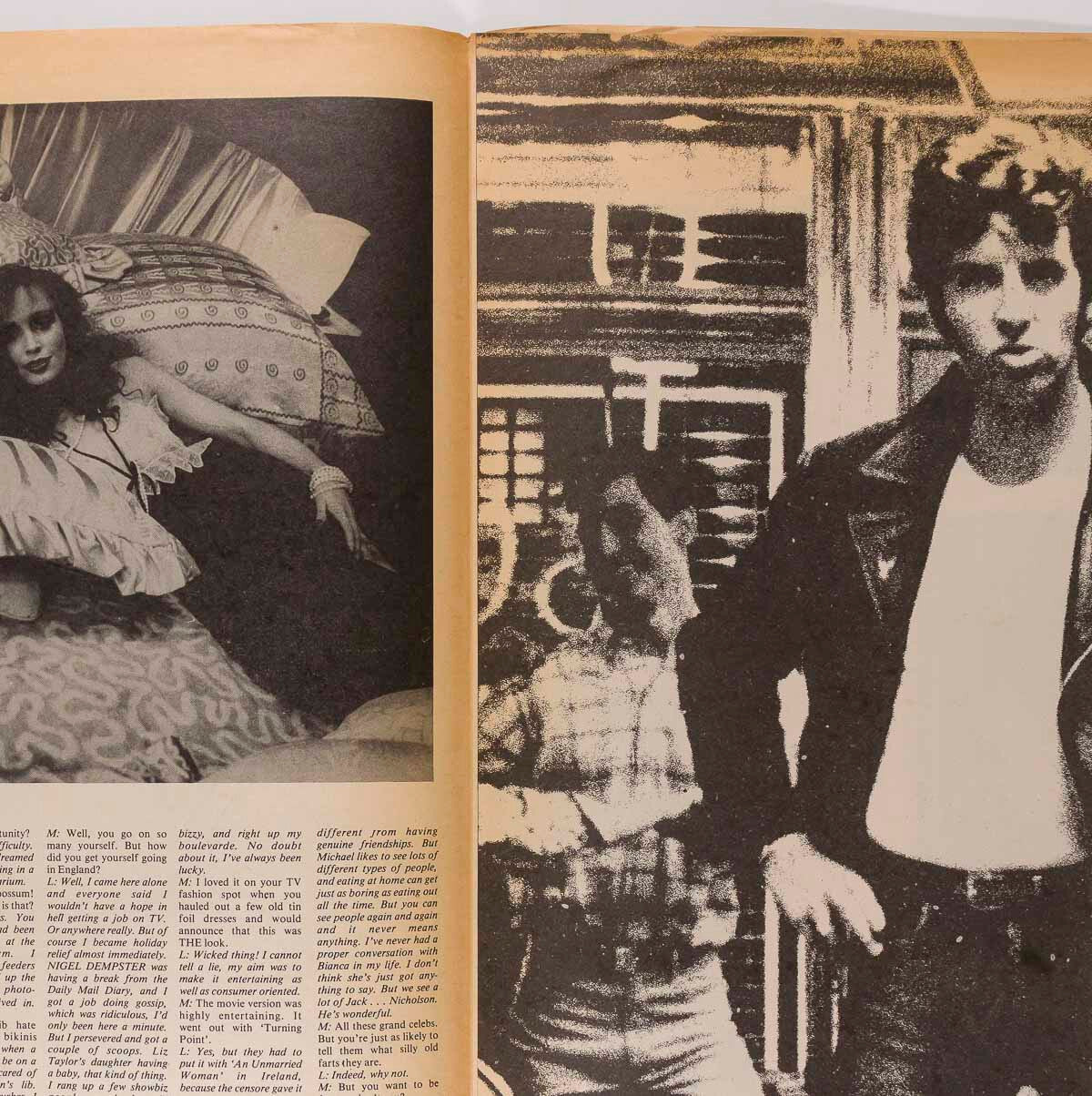 OLIVIA NEWTON JOHN Jaws EARTHA KITT Amanda Lear FRANKIE ALBANO Frizz magazine UK