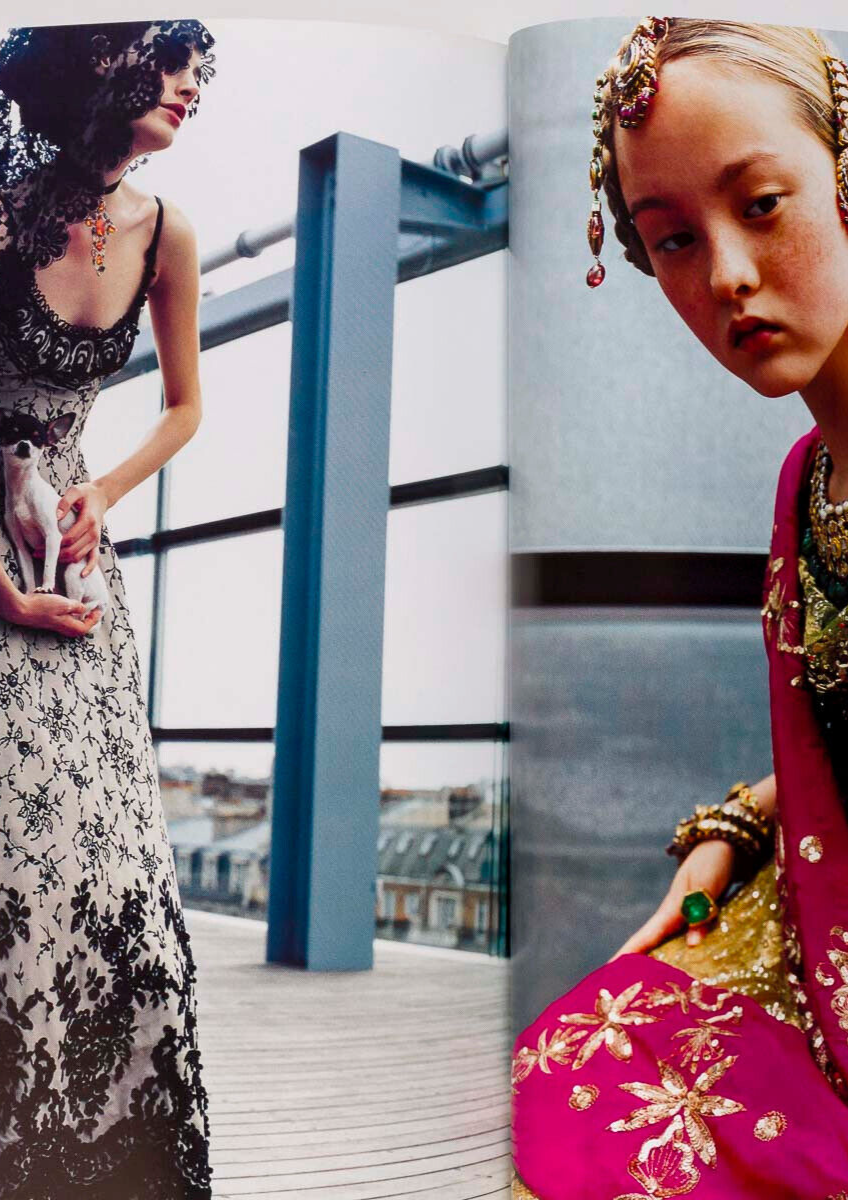 Molly Sims MYLENE FARMER Sofia Coppola DEVON AOKI Paris Vogue magazine Sept 1999