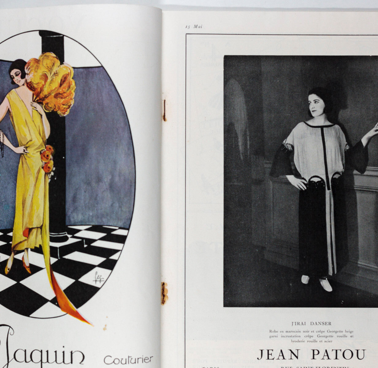 GEORGES LEPAPE Andre Marty DELAGE Maurice Goldberg VOGUE magazine May Mai 1922