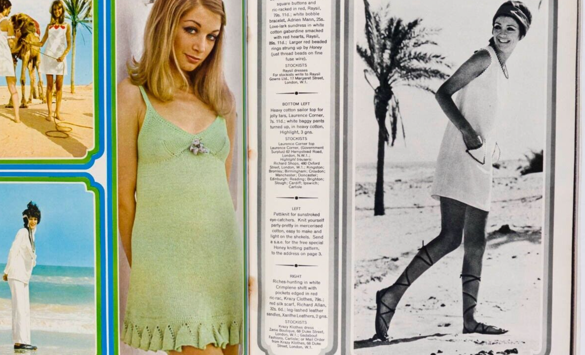 Alan Aldridge KLEPTOMANIA Vanessa Redgrave GYPSY Foale & Tuffin HONEY magazine