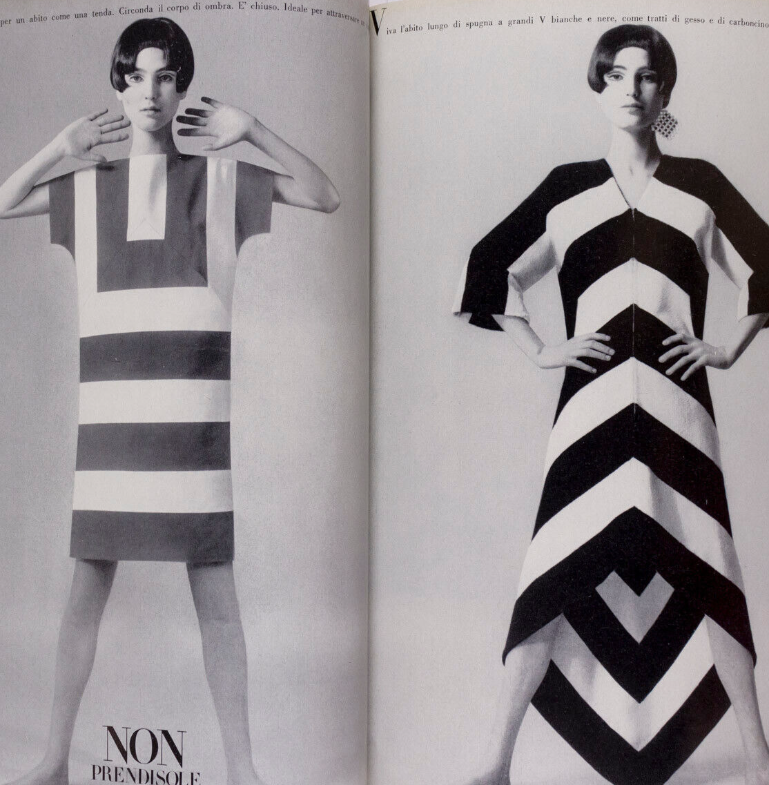 AUDREY HEPBURN Donyale Luna ROLEX Ken Scott LUCIANA PIGNATELLI vtg VOGUE ITALIA