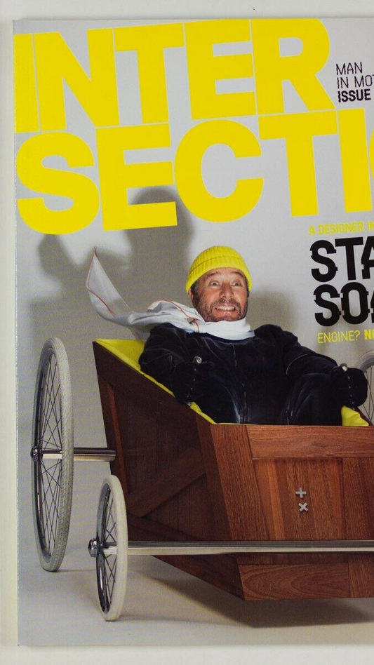 PHILIPPE STARCK's Soapbox RINKO KIKUCHI Intersection car magazine MAN IN MOTION