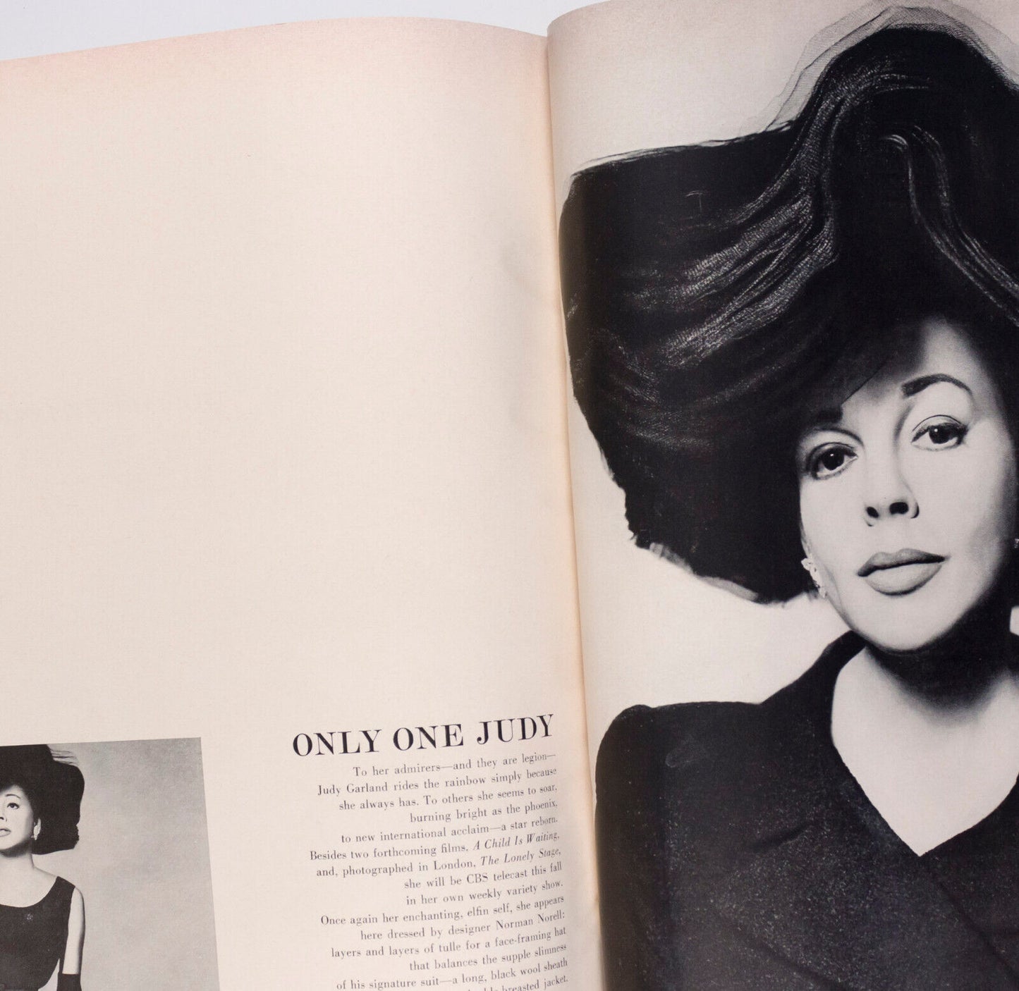 Melvin Sokolsky BUBBLE Avedon NYC Paris Collections JUDY GARLAND Harper's Bazaar