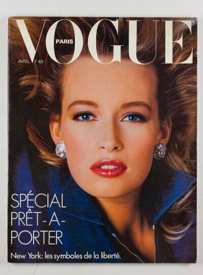 Estelle Lefebure CINDY CRAWFORD Evangelista MAPPLETHORPE Guy Bourdin PARIS VOGUE
