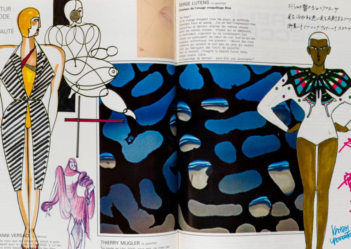 Janice Dickinson JERRY HALL Steve Hiett ART KANE Gianni Versace AVANTGARDE Vogue