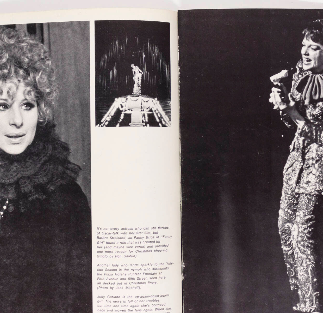 VANESSA REDGRAVE Julie Andrews YOKO Barbra Streisand AFTER DARK December 1968 US