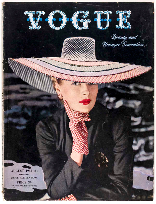 LEE MILLER Norman Parkinson LAND GIRLS Vogue August 1942 Pattern book WWII Bonds