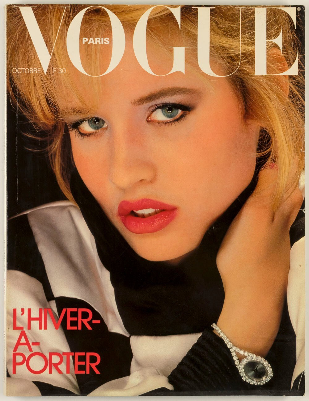 ANDREA MALKIEWICZ Cannes HELMUT NEWTON Horst CYRIELLE CLAIRE Kenzo PARIS VOGUE