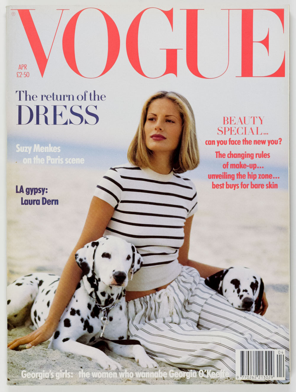 LINDA EVANGELISTA Emma Balfour CORINNE DAY Rosemary Ferguson CDG Vogue magazine