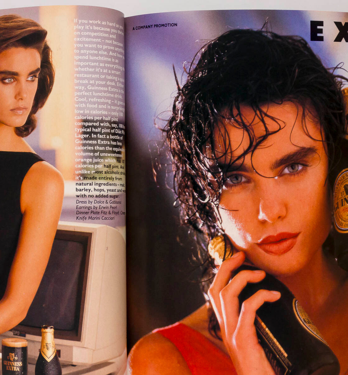 ANDIE MACDOWELL William Hurt NAOMI CAMPBELL Company magazine 1987 Talisa Soto UK