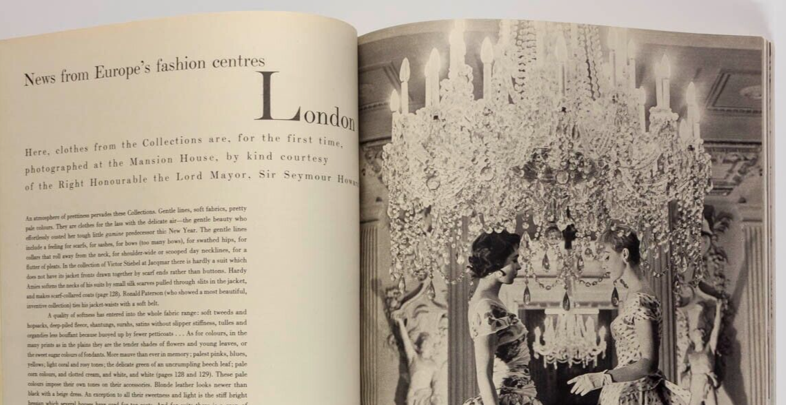 Mary Jane Russell GRUAU Richard Burton PARKINSON Vogue March 1955 70th birthday