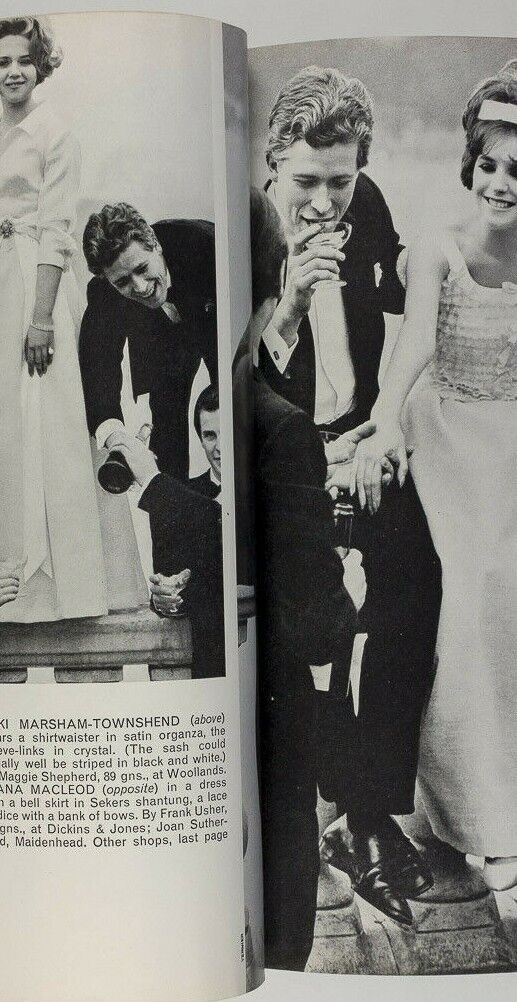 Jean Shrimpton 1st Vogue TANIA MALLET May Routh RENE BOUCHE Borghese BRIAN DUFFY