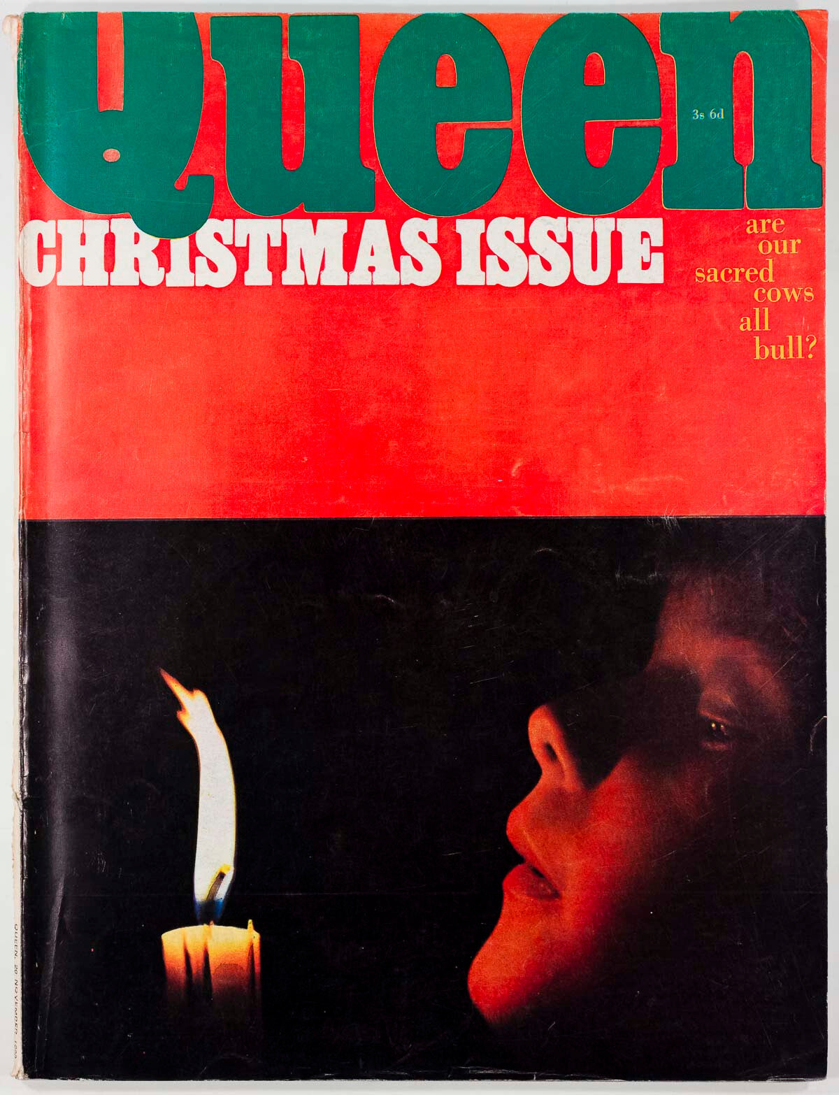 BEATLES Patrick MacNee JILL KENNINGTON Saul Leiter Queen magazine CHRISTMAS 1963